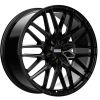 Janta aliaj Fondmetal Cratos negru lucios 9.5xR21 5x130 ET46 Porsche Cayenne 2023-2026